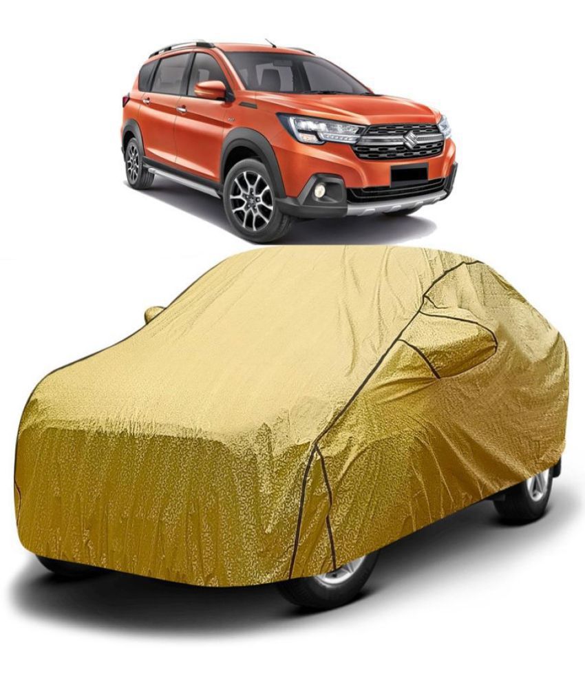     			GOLDKARTZ Car Body Cover for Maruti Suzuki All Car Models With Mirror Pocket ( Pack of 1 ) , Golden
