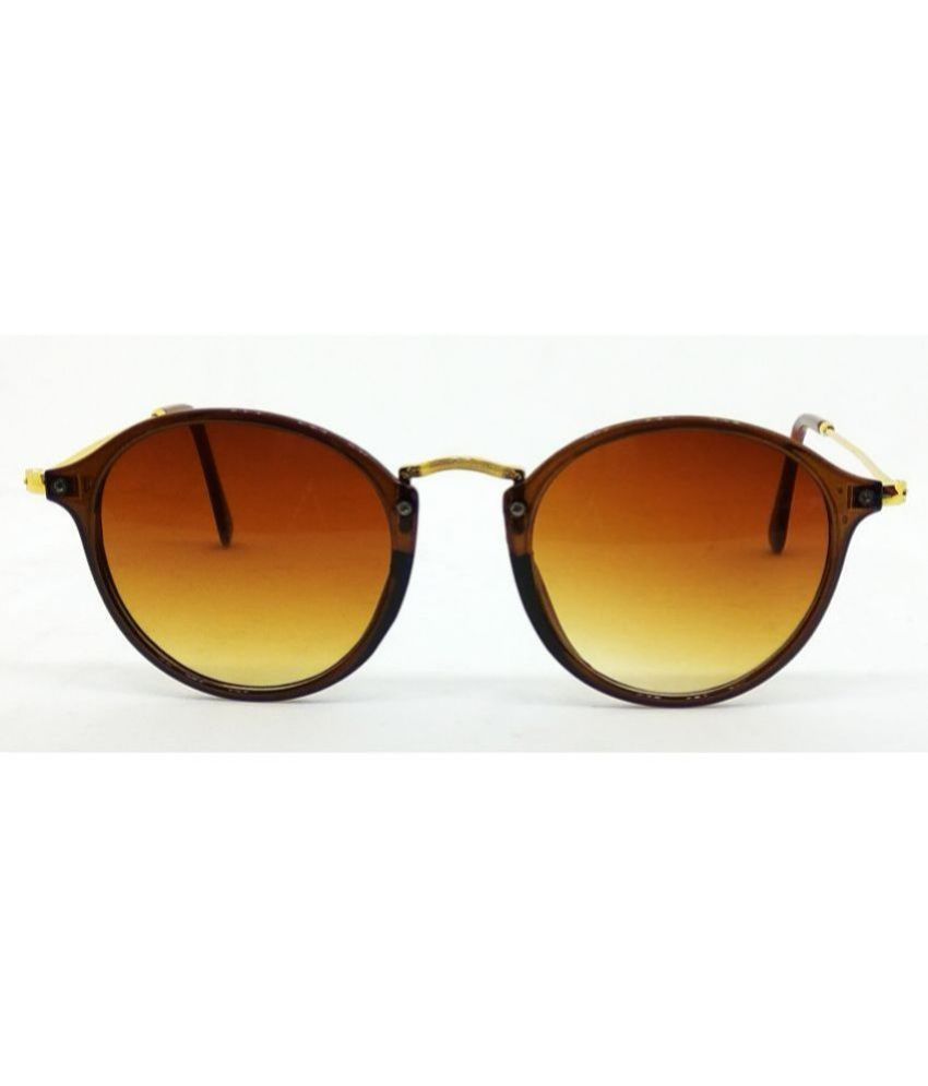     			Hrinkar Copper Panto Sunglasses ( Pack of 1 )