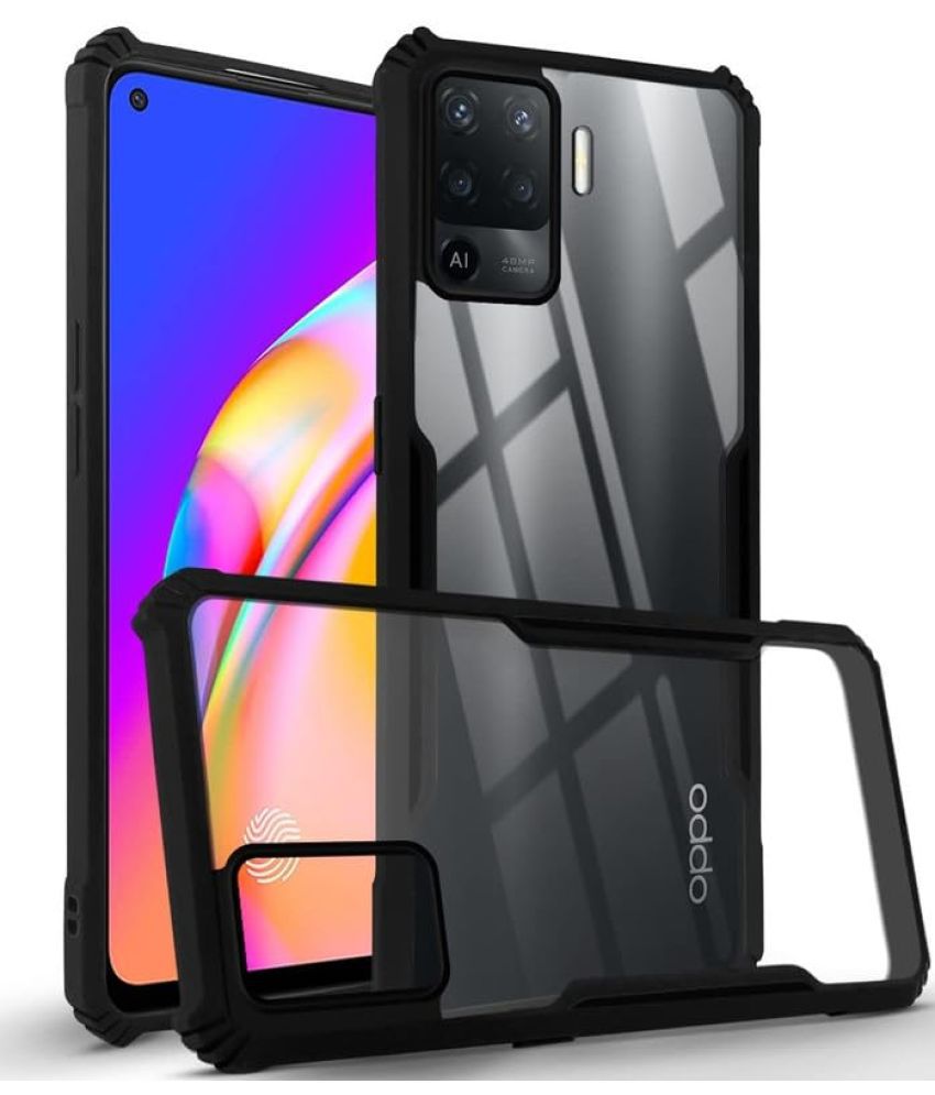     			Kosher Traders Shock Proof Case Compatible For Polycarbonate Oppo F19 Pro ( Pack of 1 )