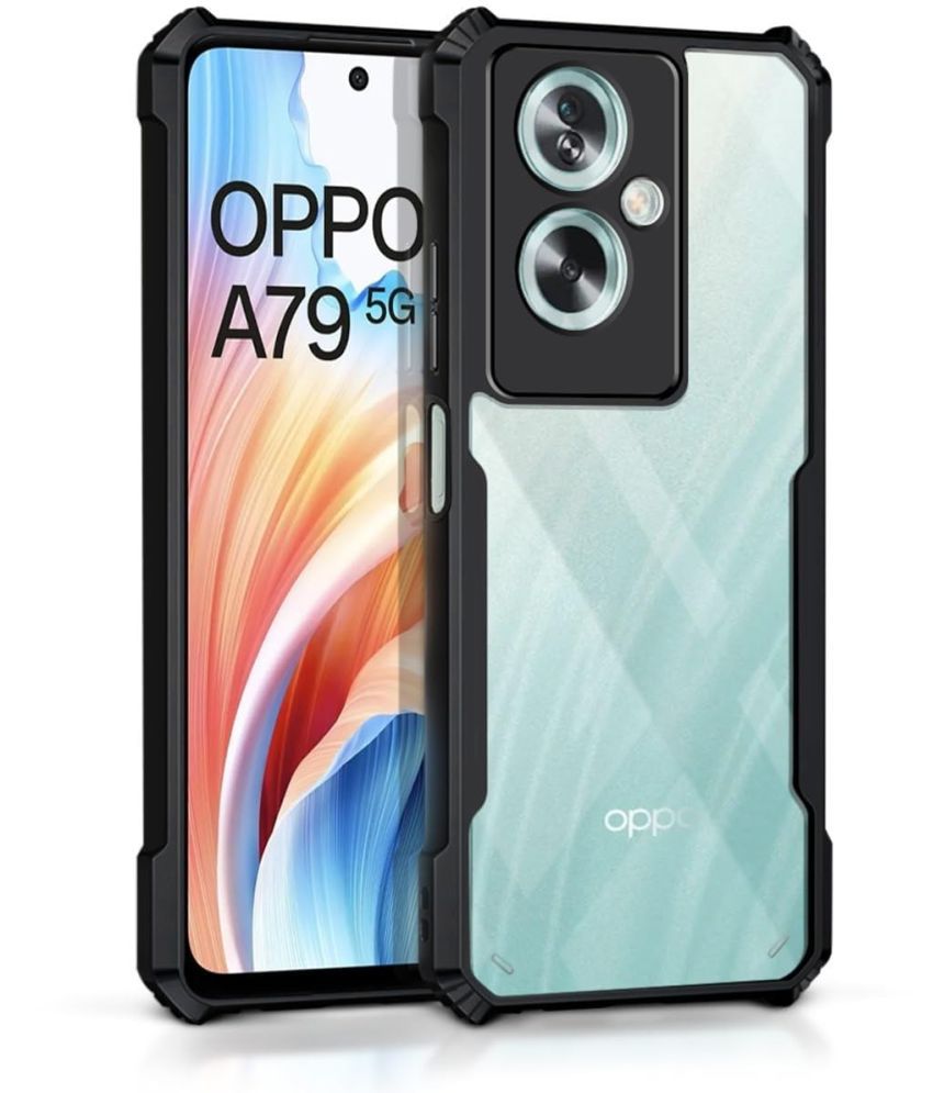     			Kosher Traders Shock Proof Case Compatible For Polycarbonate Oppo A79 ( Pack of 1 )