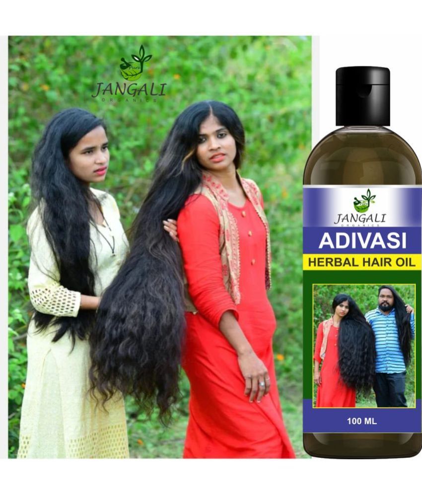     			PURE Jangali ORGANICS Adivasi herbal HAIR OIL FOR All Type of Hair Problem Growth 100ML