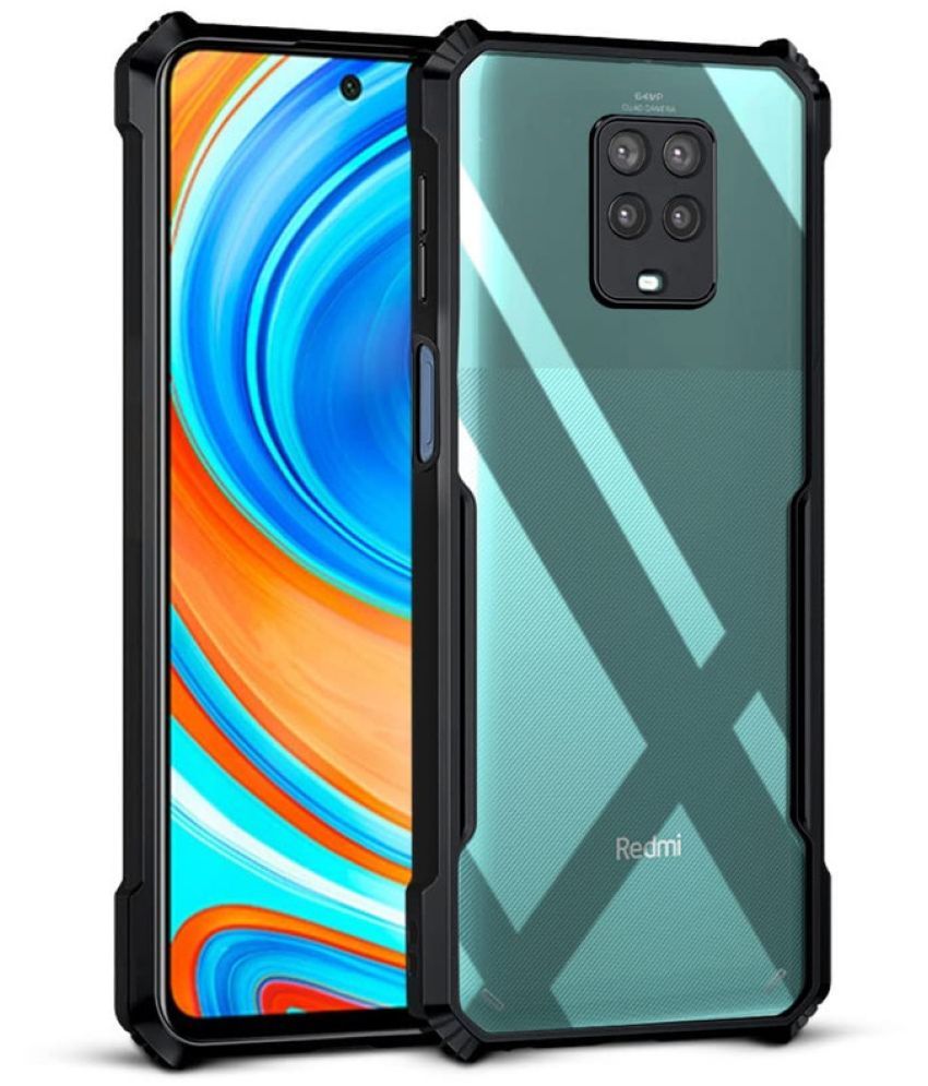     			Doyen Creations Shock Proof Case Compatible For Polycarbonate Xiaomi Redmi Note 9 pro Max ( Pack of 1 )