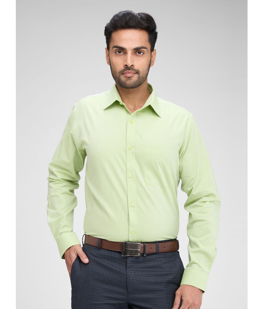     			Raymond Cotton Slim Fit Full Sleeves Men's Formal Shirt - Green ( Pack of 1 )