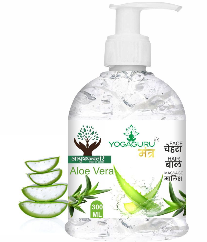     			yogaguru mantr Moisturizer All Skin Type Aloe Vera ( 300 ml )