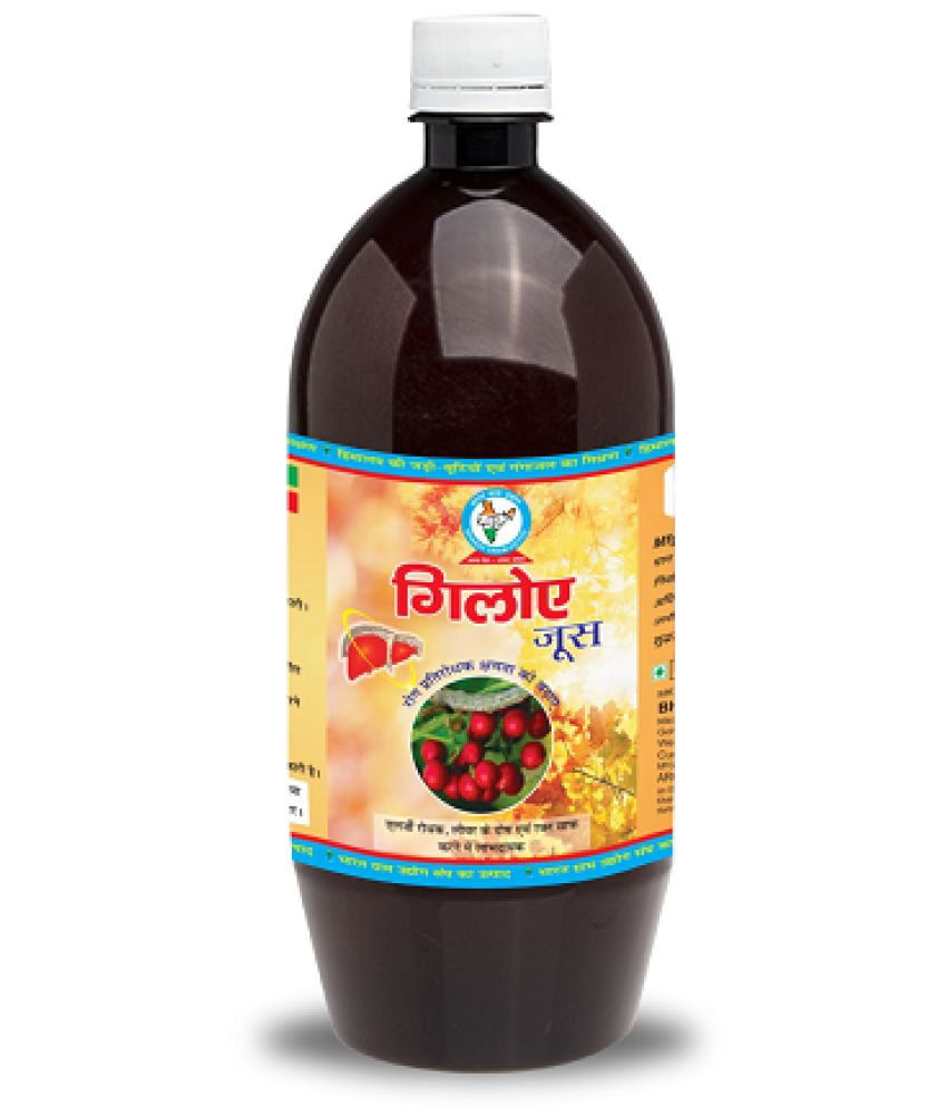     			Bharat Gram Udyog Giloy Juice : Immune Support and Detoxification, 1 L