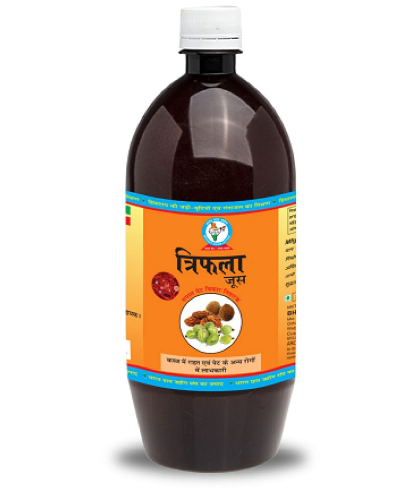     			Bharat Gram Udyog Triphala Juice: Digestive Health and Detoxification, 1 L