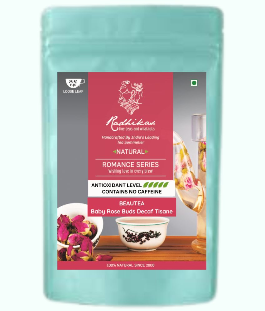     			RADHIKAS FINE TEAS AND WHATNOTS Rose Tea Loose Leaf 50 gm