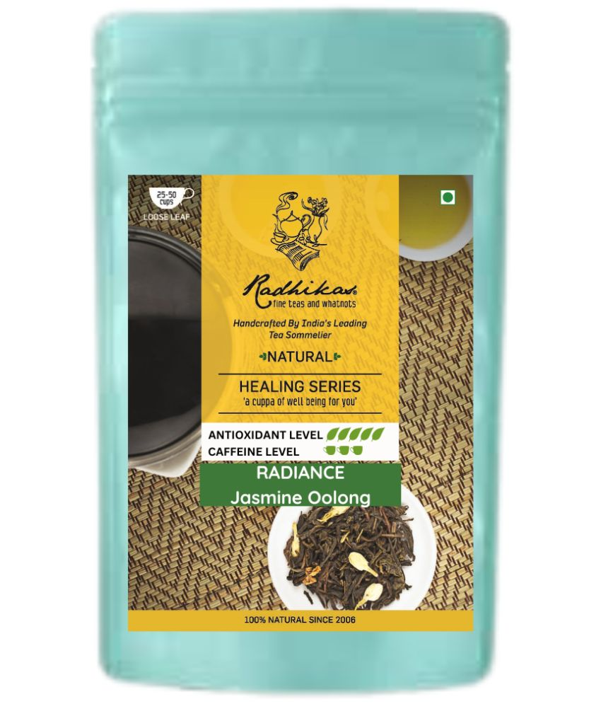     			RADHIKAS FINE TEAS AND WHATNOTS Jasmine Oolong Oolong Tea Loose Leaf 50 gm