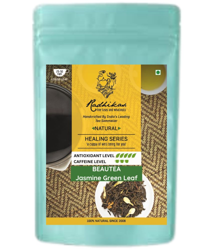     			RADHIKAS FINE TEAS AND WHATNOTS 50 gm Jasmine Green Tea ( Loose Leaf )