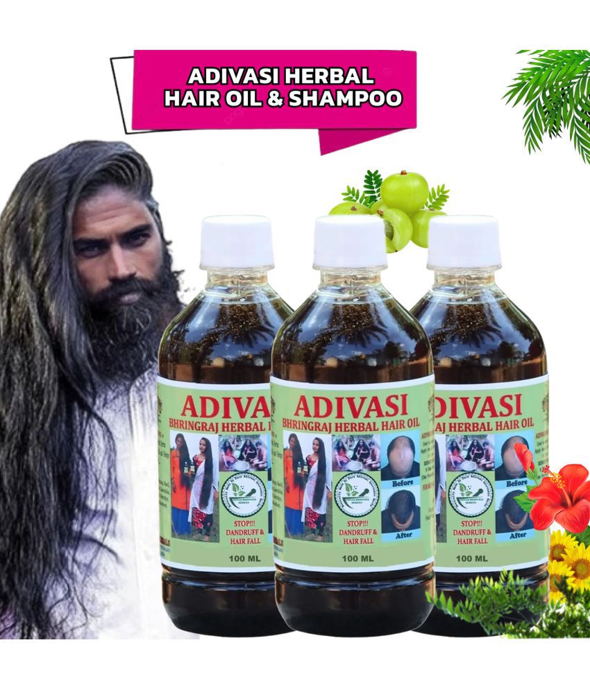     			Vishvambhari Hair Growth Bhringraj Oil 100 ml ( Pack of 3 )