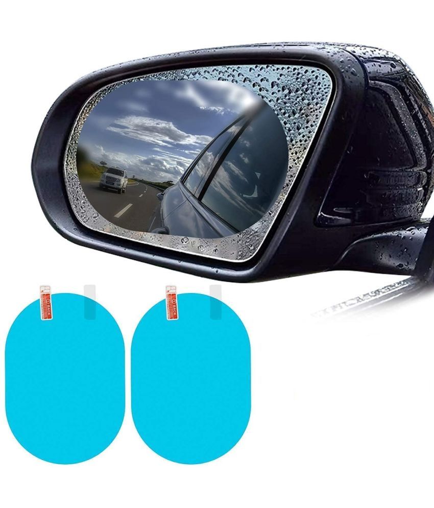     			GEEO Side Mirror Visor Transparent Set of 2