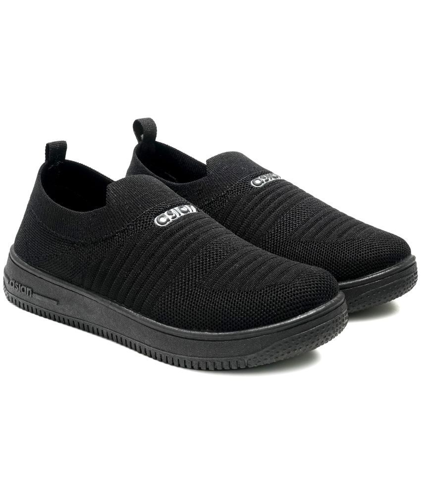     			ASIAN - Black Boy's Sneakers ( 1 Pair )