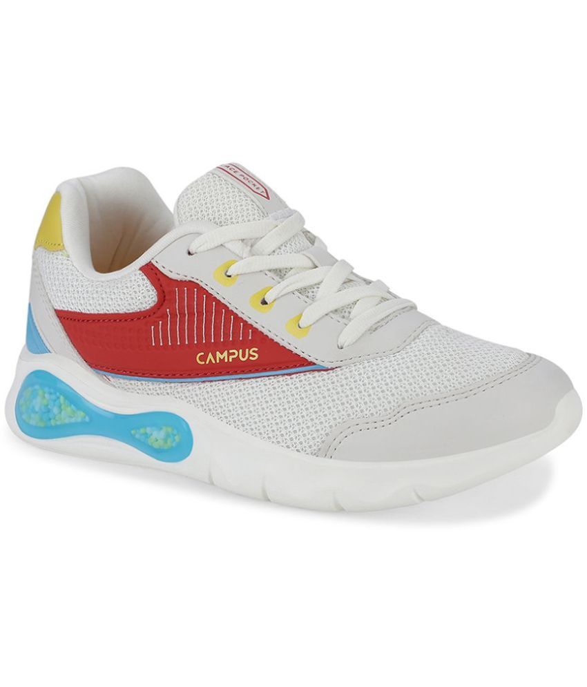     			Campus - Cream Boy's Running Shoes ( 1 Pair )