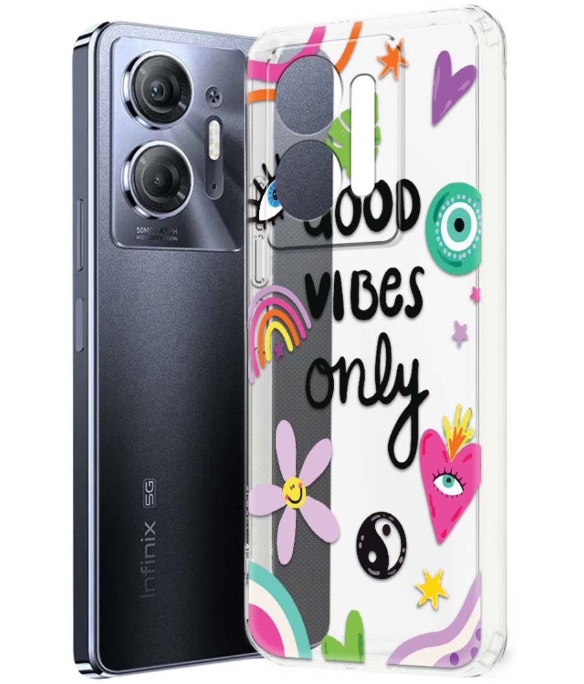     			NBOX Multicolor Printed Back Cover Silicon Compatible For Infinix Hot 30 5G ( Pack of 1 )