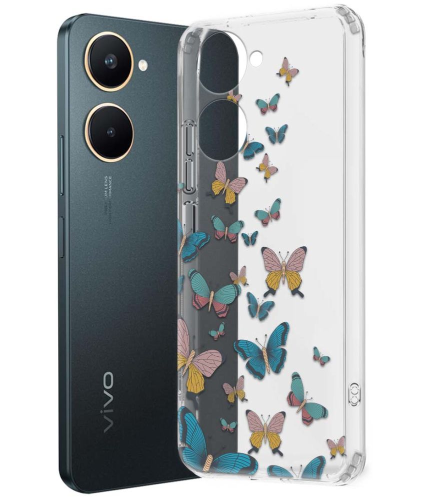     			NBOX Multicolor Printed Back Cover Silicon Compatible For Vivo Y18e ( Pack of 1 )