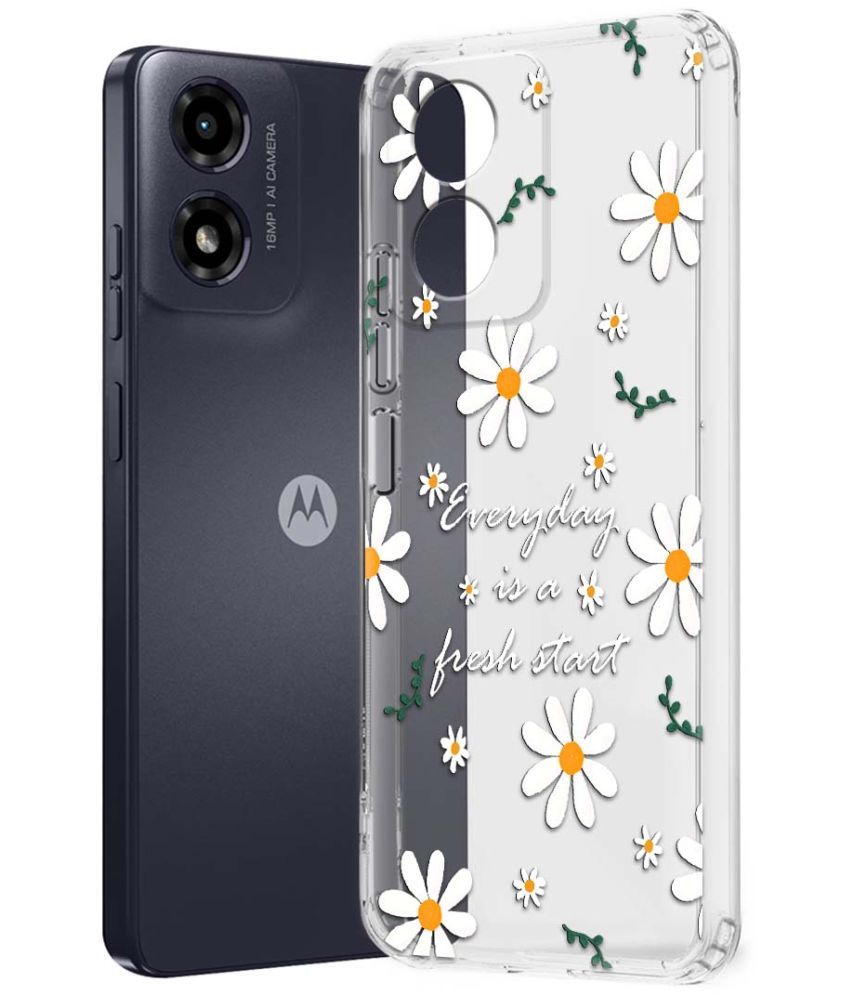     			NBOX Multicolor Printed Back Cover Silicon Compatible For Motorola G04s ( Pack of 1 )