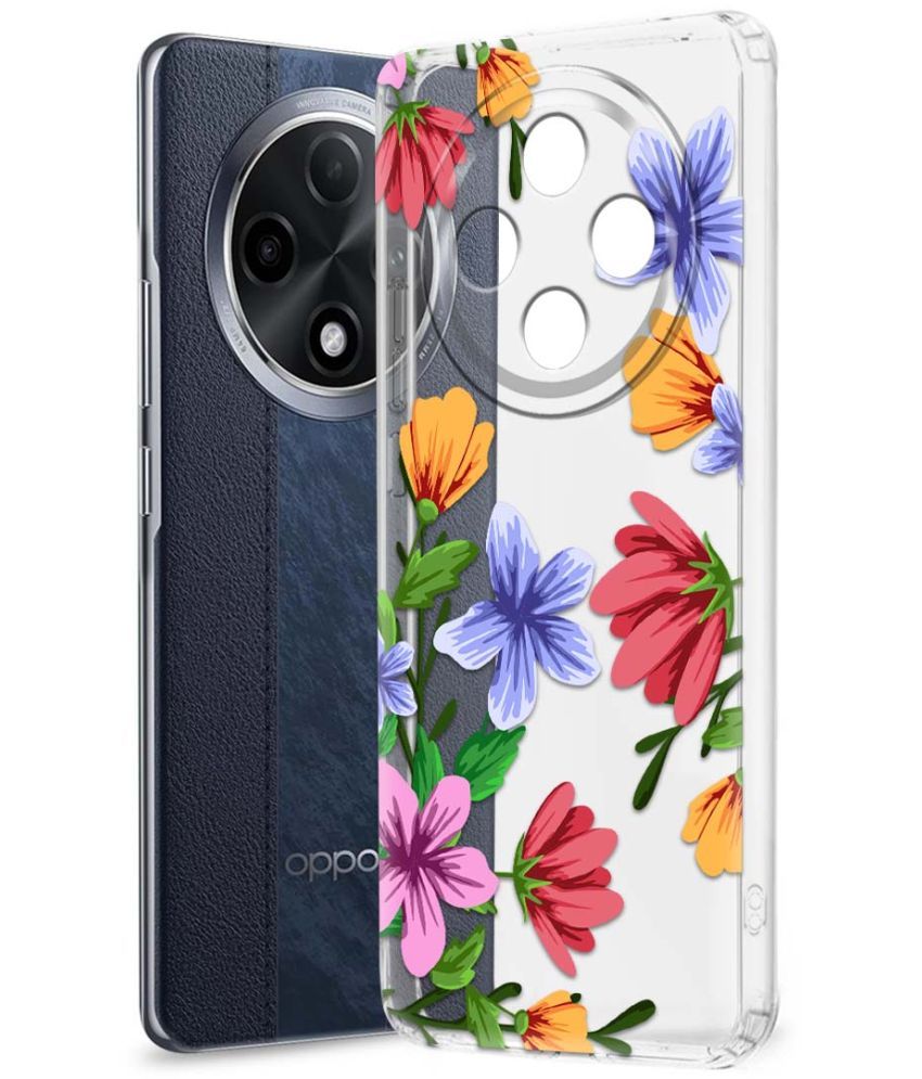     			NBOX Multicolor Printed Back Cover Silicon Compatible For Oppo F27 Pro Plus 5G ( Pack of 1 )