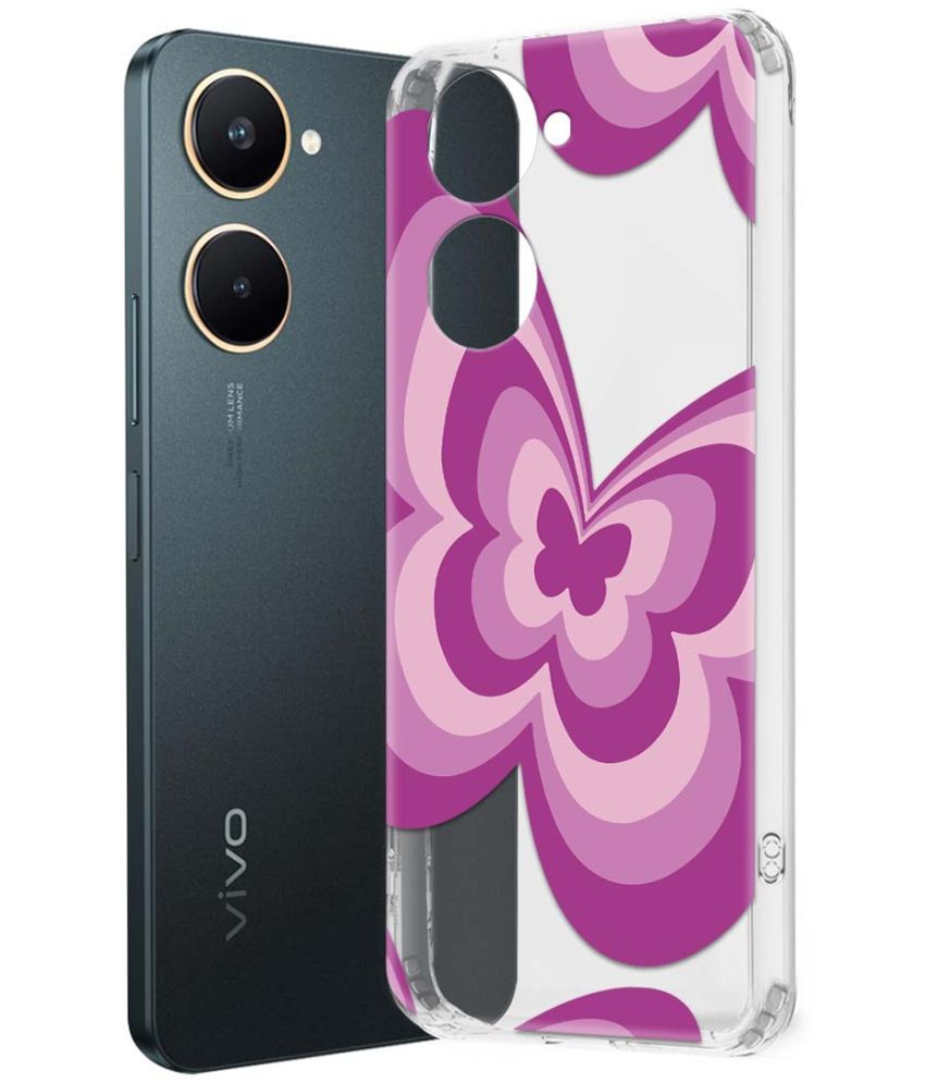     			NBOX Multicolor Printed Back Cover Silicon Compatible For Vivo Y03 ( Pack of 1 )