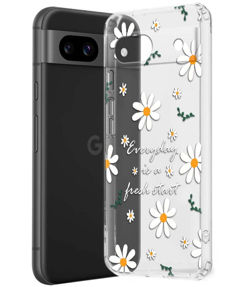     			NBOX Multicolor Printed Back Cover Silicon Compatible For Google Pixel 8a ( Pack of 1 )