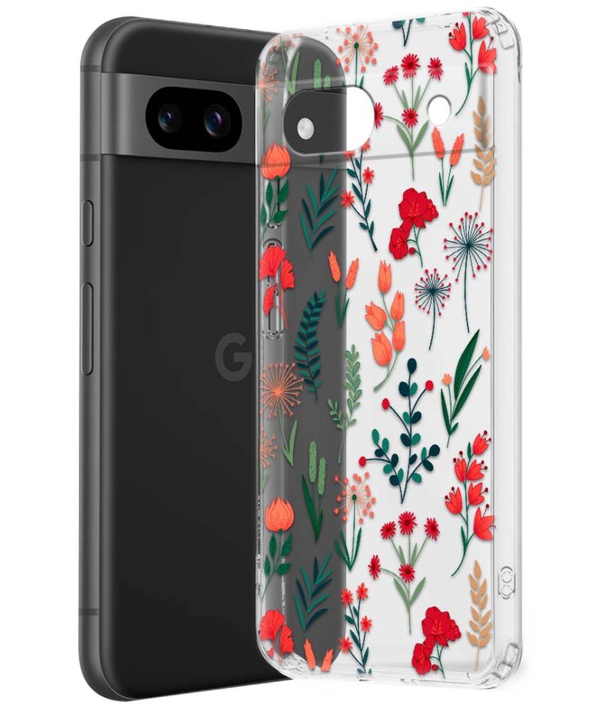     			NBOX Multicolor Printed Back Cover Silicon Compatible For Google Pixel 8a ( Pack of 1 )