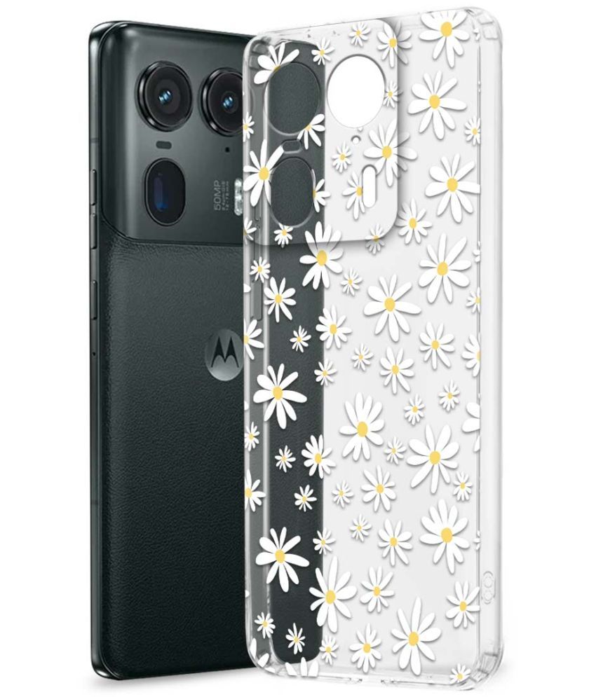     			NBOX Multicolor Printed Back Cover Silicon Compatible For Motorola Edge 50 Ultra 5G ( Pack of 1 )