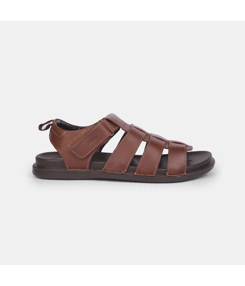     			Bata - Brown Men's Sandals