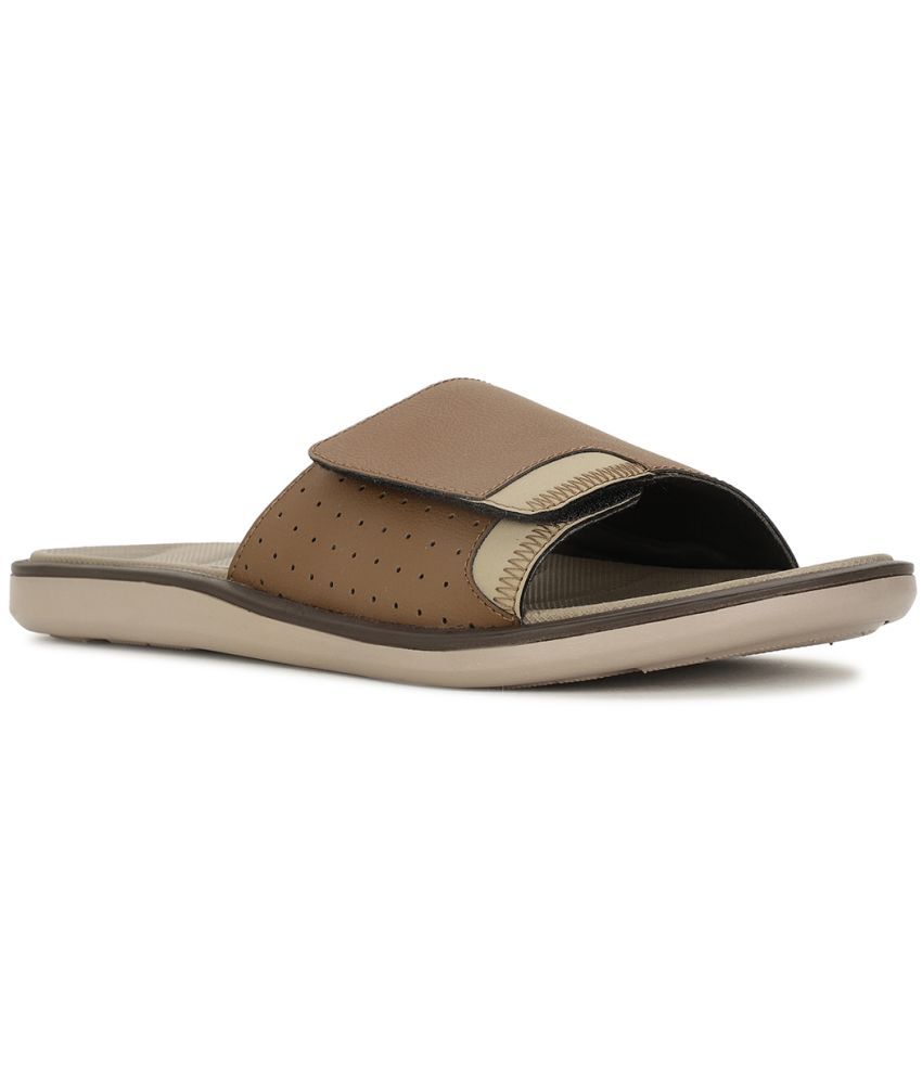     			Bata - Brown Men's Sandals