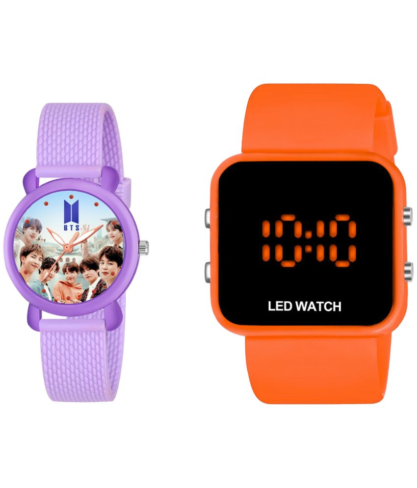     			DECLASSE Multicolor Dial Analog-Digital Girls Watch ( Pack Of 2 )