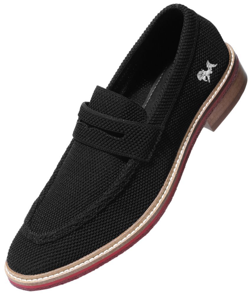     			Neemans Black Men's Slip on