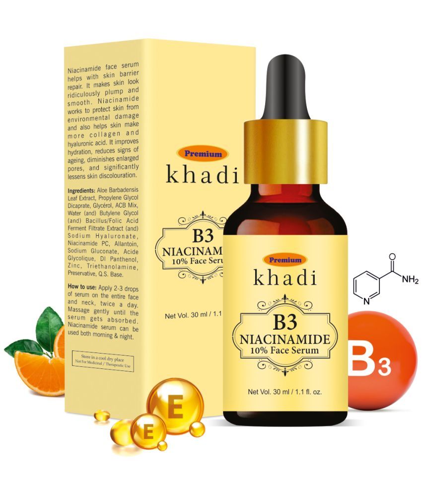     			Premium Khadi Face Serum Niacinamide Daily Care For Normal Skin ( Pack of 1 )