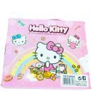 TOY DEKHO Bag Shape Cartoon Printed Stationery Gift Pack for Kids/ Art Plastic Pencil Box Set for Kids Boys and Girls/ Combo Stationary Gift Sets / designed stationery Geometry Box Multi-Purpose Uses(HELLO KITTY BAG)