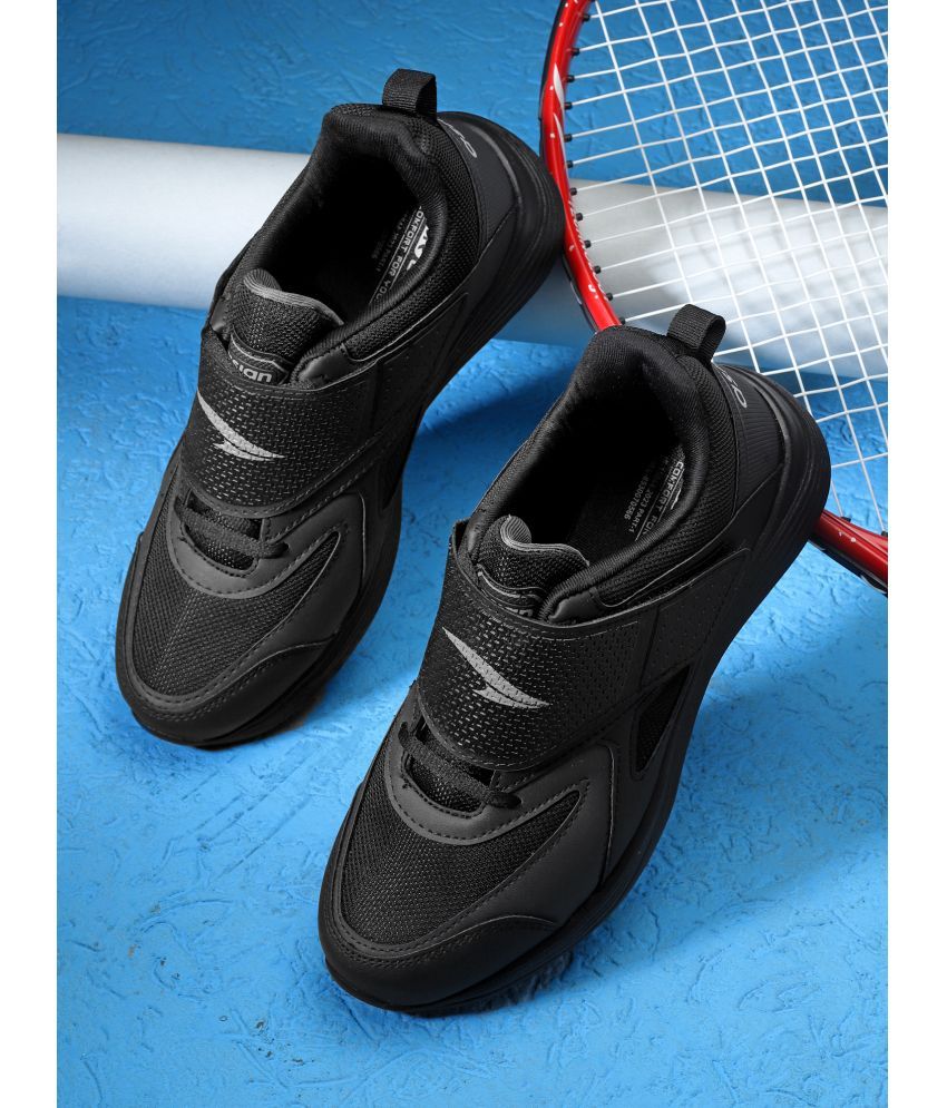     			ASIAN PLATINUM-07 Black Men's Sneakers