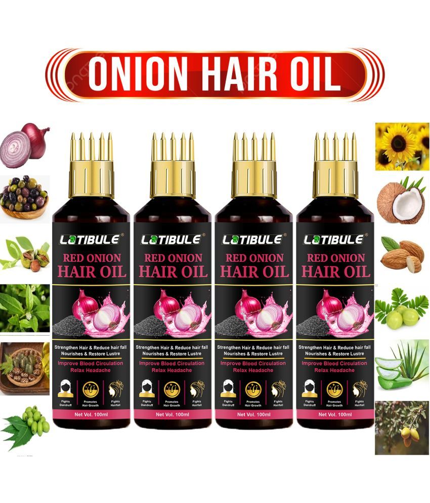     			Latibule Anti Hair Fall Onion Oil 100 ml ( Pack of 4 )