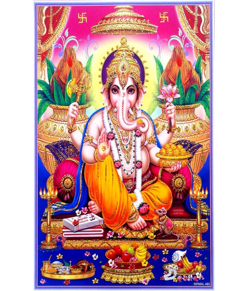     			Manas Religious Wallpaper ( 60 x 90 ) cm ( Pack of 1 )