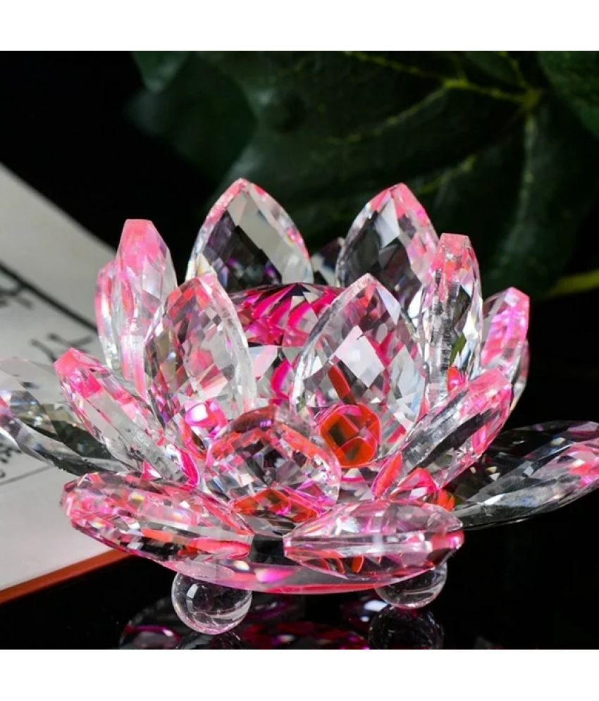     			PAYSTORE Glass Crystal Lotus