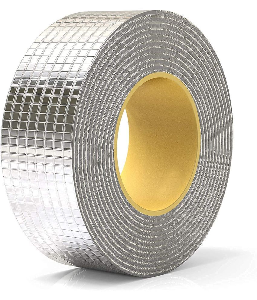     			RAMDEV ENTERPRISE Leakage Repair Water Proof Tape For Pipe Leakage Duct Tape Water Leakage Tape Solution Aluminium Foil Tape Waterproof Adhesive Tape Sealing Butyl Rubber Elephant Tape For Leakage (5cm*5m).