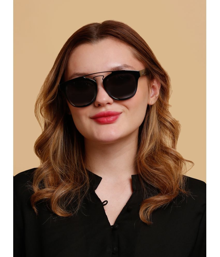     			Sunnies Black Round Sunglasses ( Pack of 1 )