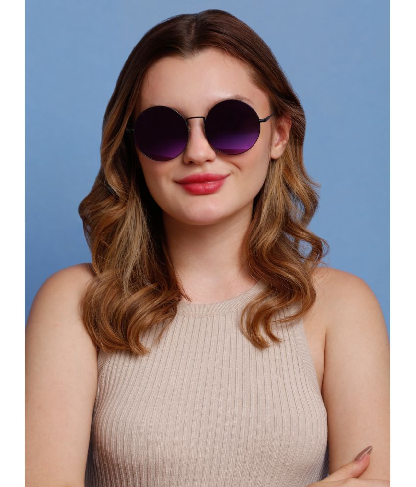     			Sunnies Black Round Sunglasses ( Pack of 1 )