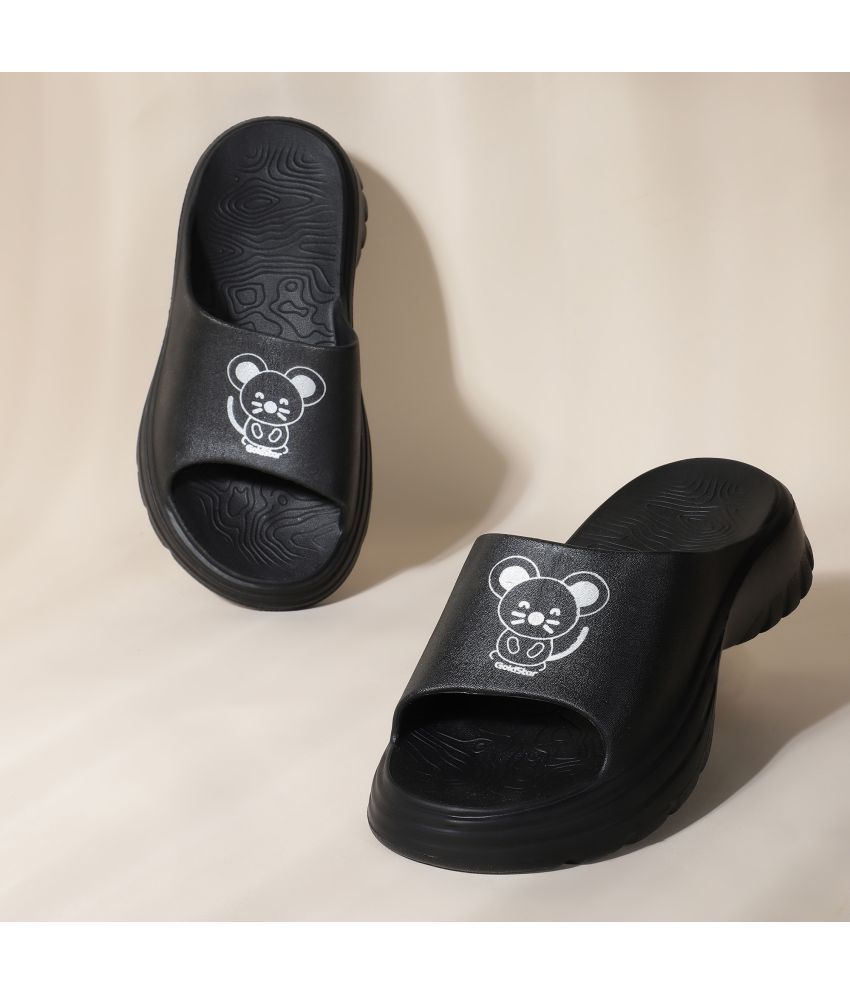     			goldstar shoes Black Women's Slide