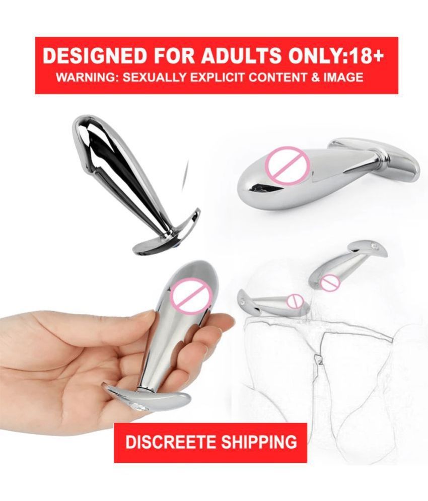     			Dick Shape Metal Anal Plug Sex Toys For Men Women male sexy toy annal plugs for men sexy products low price