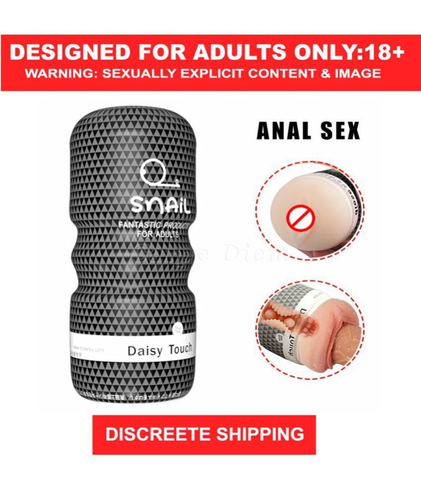     			KAMVEDA SNAIL CUP MALE MASTURBATOR REALISTIC POCKET PUSSY STROKER VAGINA ORAL ANAL ADULT SEX TOY