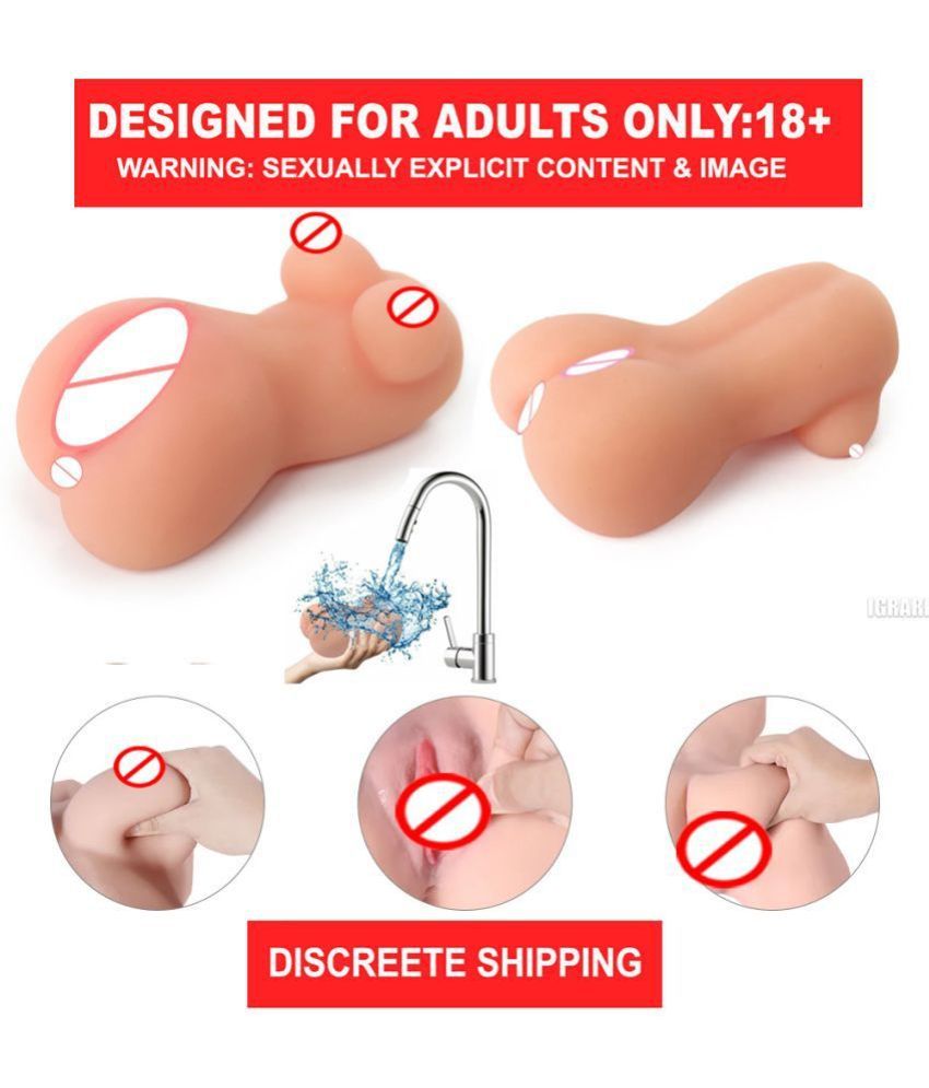     			Mini Body Shape TPE Masturbator Sex Doll Fake Pussy Soft Boobs Fleshlight Sex Toys For Men sex tantra sex doll Boobs sexy toys dolls