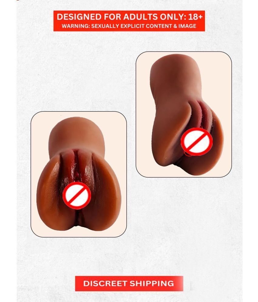     			Pocket Pussy Male Masturbator 3D Realistic Textured Vagina Pleasure Sex Toys For Men Self Pleasure Stroker