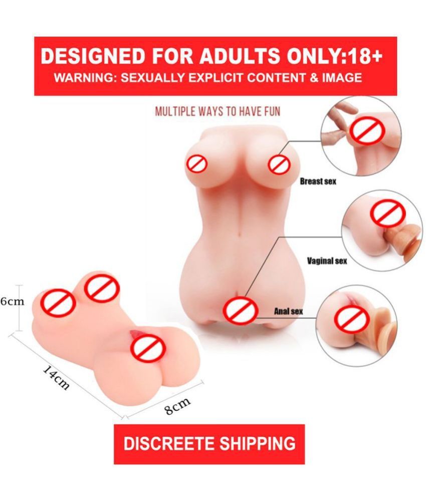     			Sex Doll Male Masturbators Pussy Ass with Realistic 3D Textured Tight Vaginal and Soft Big Boobs Stroker Realistic Adult Toys sexy doll toy