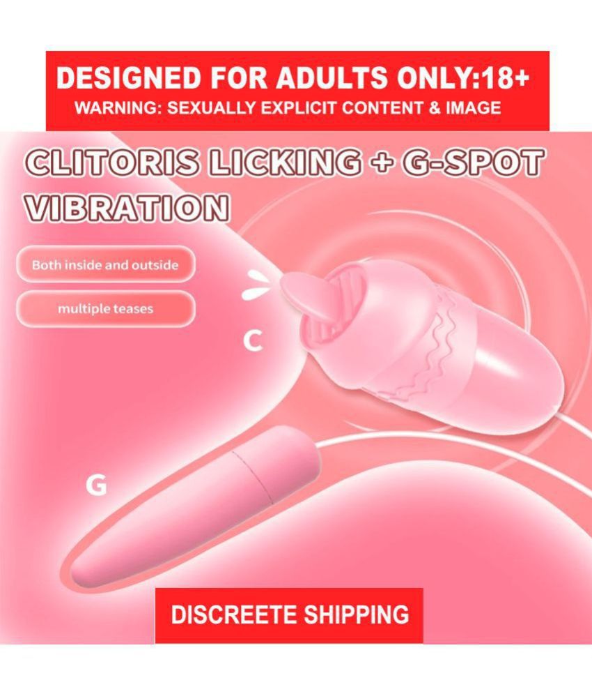     			Sucking Vibrator for Women, Multiple Tongue Licking Vibrators, Flirting Sex Toys, G-Spot