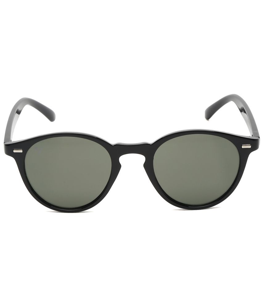     			Sunnies Black Round Sunglasses ( Pack of 1 )