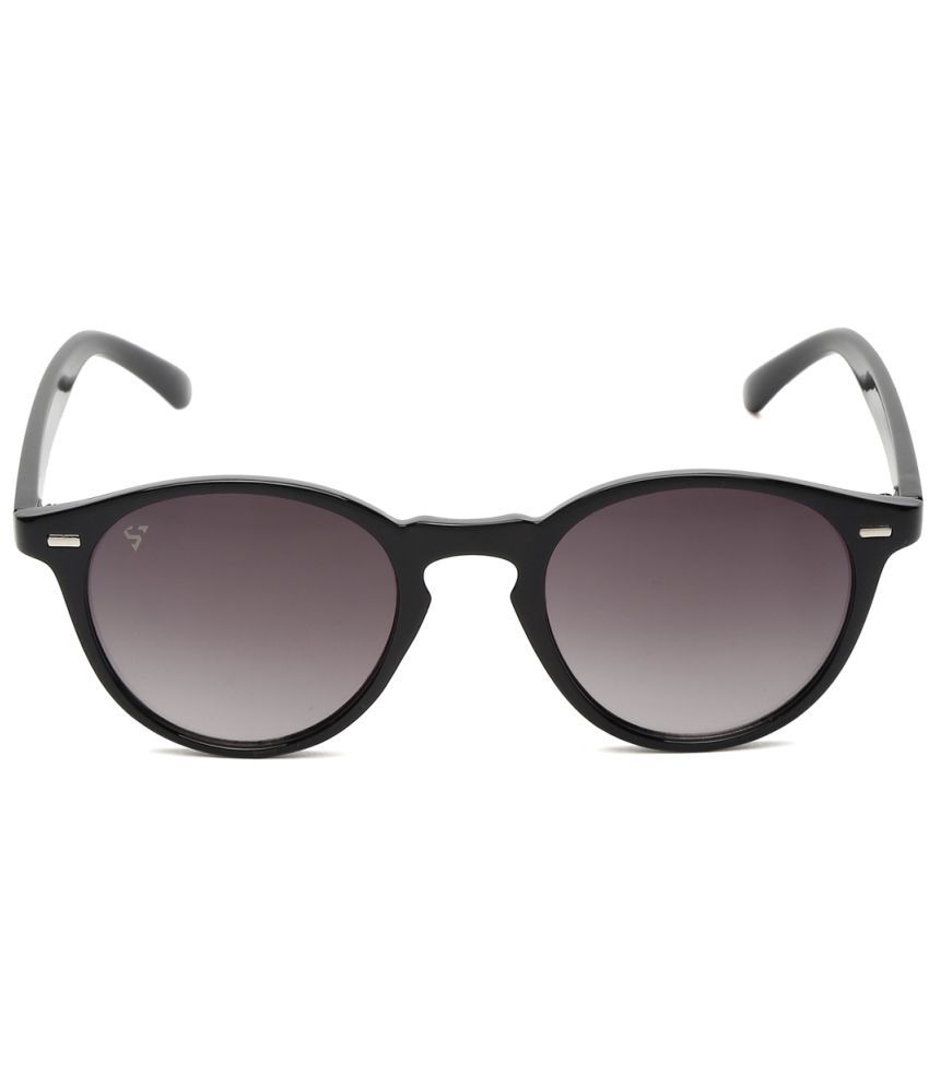     			Sunnies Black Round Sunglasses ( Pack of 1 )