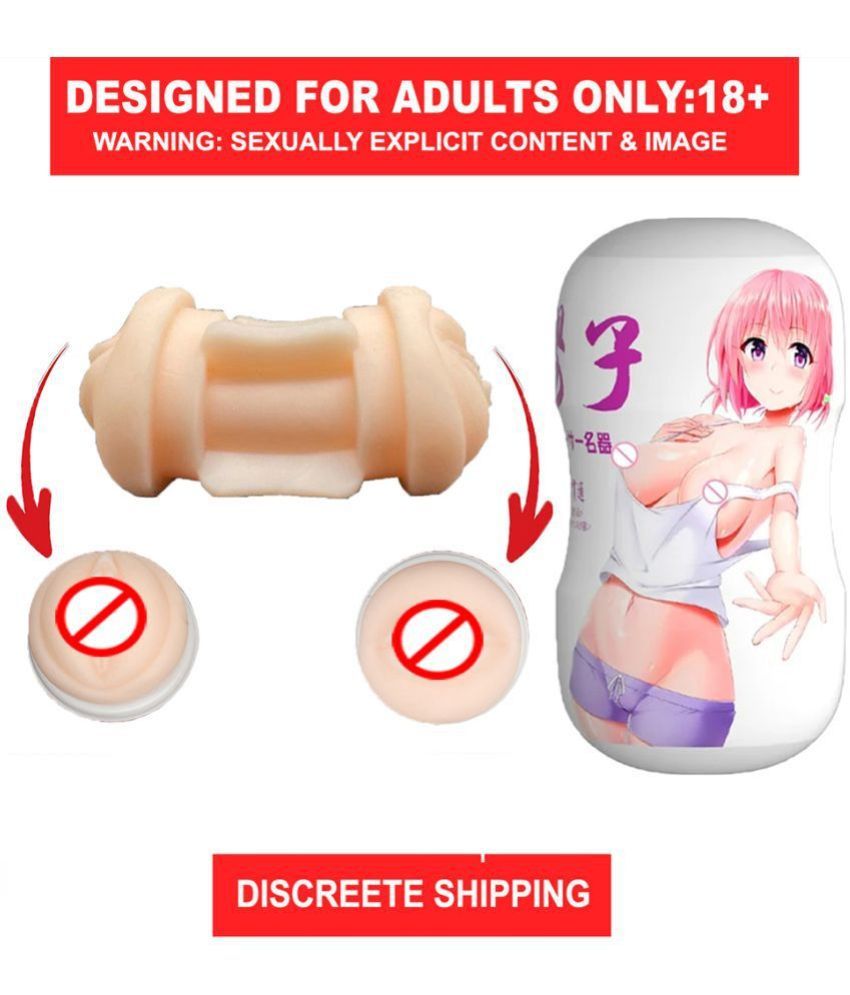     			YUMEKO ANIME 2-In-1 MALE MASTURBATOR CUP REALISTIC POCKET PUSSY STROKER VAGINA AND ORAL ADULT SEX TOY