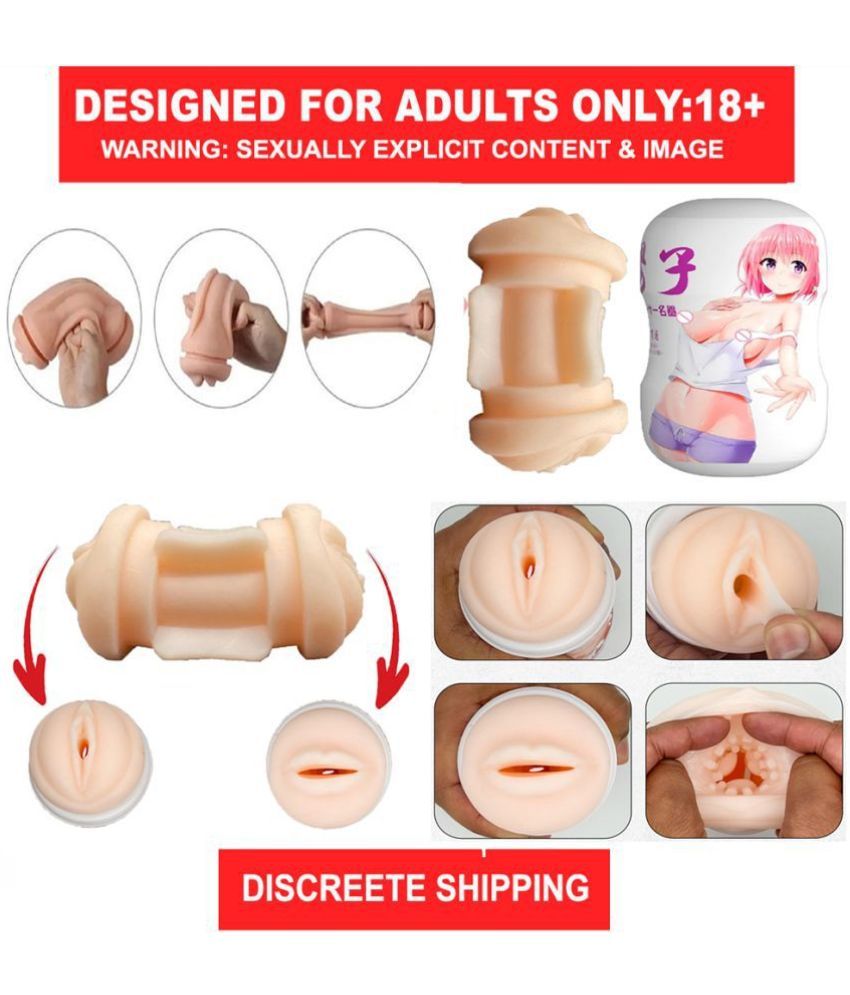     			Yumeko 2-In-1 Anime Masturbation Cup - Vagina + Mouth