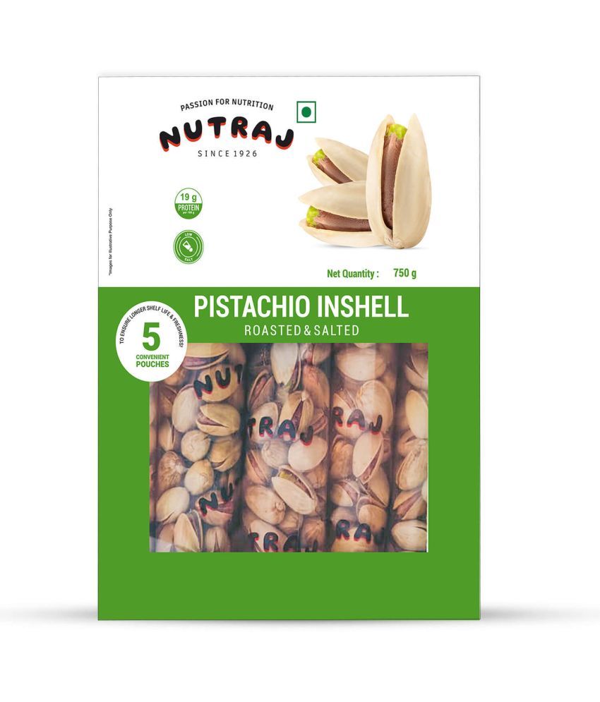     			Nutraj Roasted & Salted Pistachios (American) 400 g